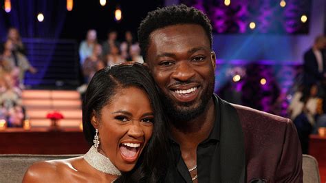bachelorette charity dotun|Charity, Dotun Talk Making 'Bachelorette' History, Having 2 Weddings.